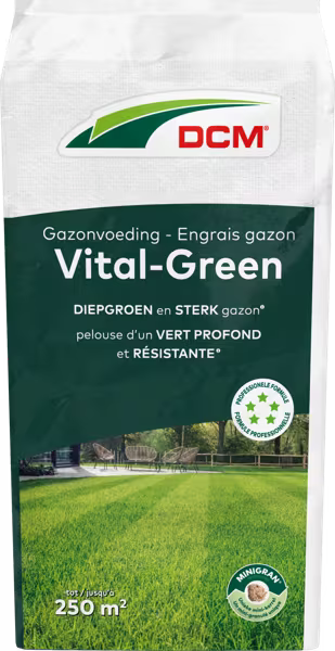DCM Meststof Vital-Green Gazon - 10 KG (250 m2)-keizers.nu