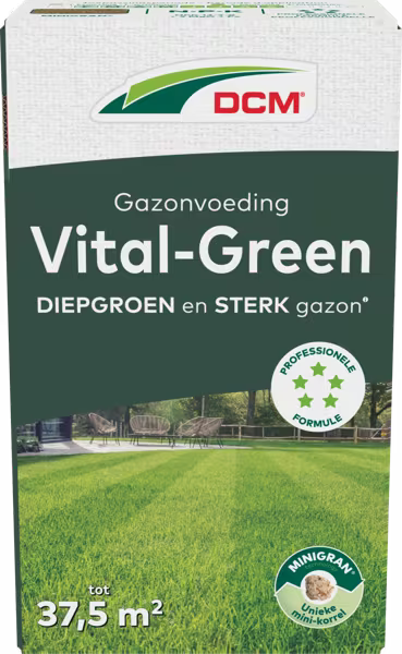 DCM Meststof Vital-Green Gazon - 1.5 KG (37.5 m2)