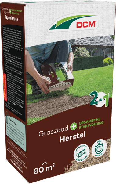 DCM Graszaad Plus Herstel - 1.2 KG (80 m2)-keizers.nu
