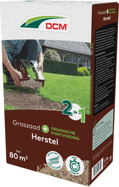 DCM Graszaad Plus Herstel - 1.2 KG (80 m2)-keizers.nu