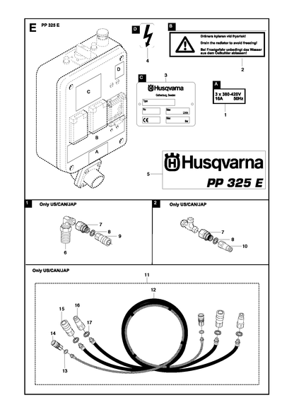 Husqvarna 504029904 onderdelentekening - positie 5
