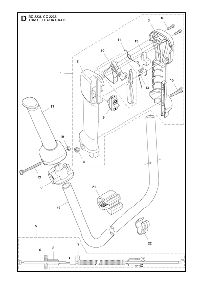 Husqvarna 506497702 onderdelentekening - positie 10