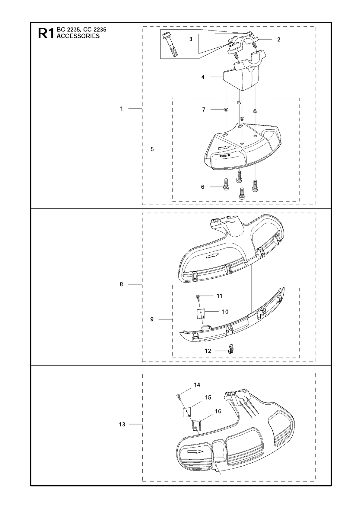 Husqvarna 537331602 onderdelentekening - positie 8