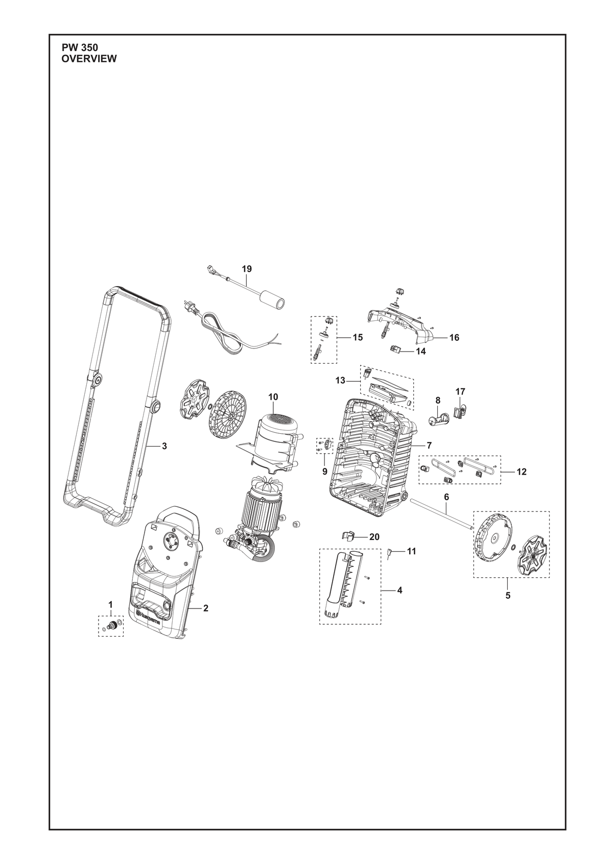 Husqvarna 547366401 onderdelentekening - positie 4
