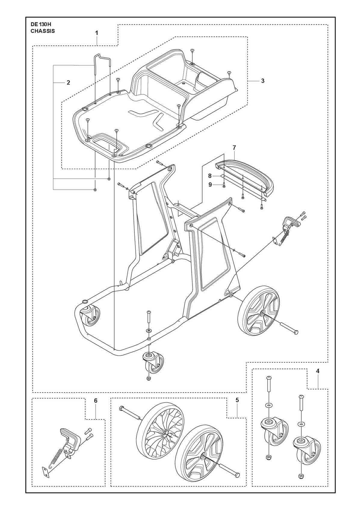 Husqvarna 546646901 onderdelentekening - positie 8