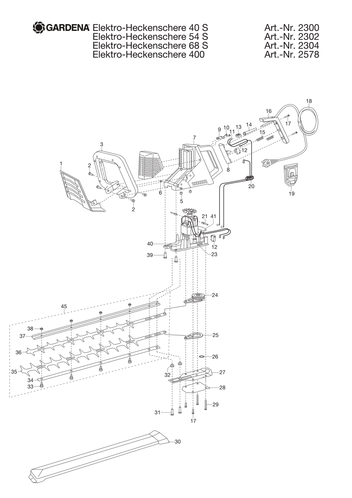 Husqvarna 520430401 onderdelentekening - positie 26