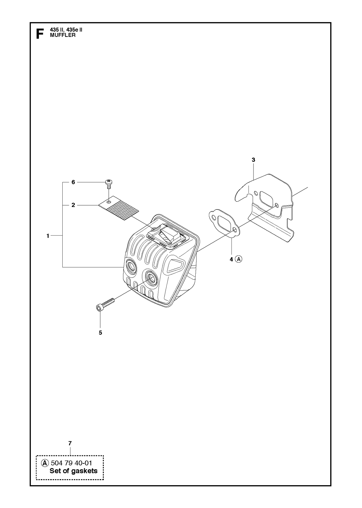 Husqvarna 504794001 onderdelentekening - positie 7