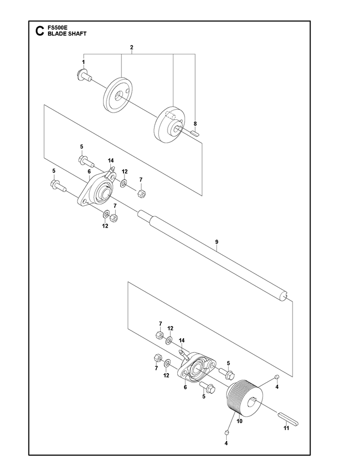 Husqvarna 728744506 onderdelentekening - positie 4