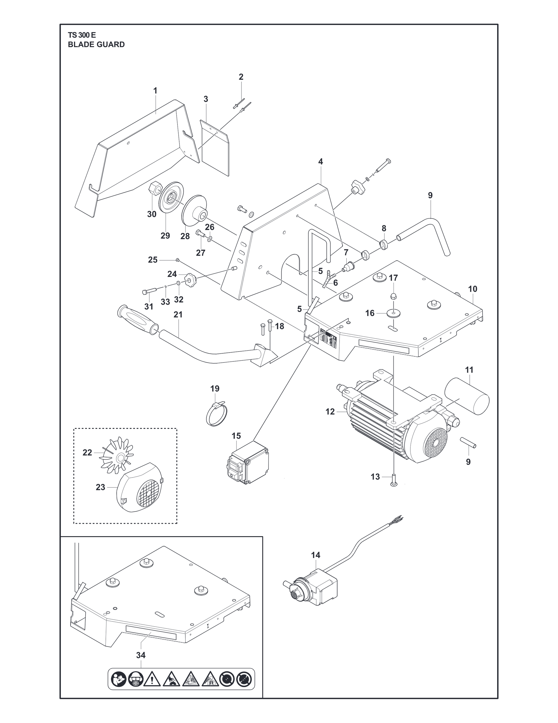 Husqvarna 501925301 onderdelentekening - positie 29