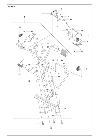 Husqvarna 503200310 onderdelentekening - positie 5