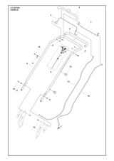 Husqvarna 579134601 onderdelentekening - positie 12