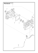 Husqvarna 510179901 onderdelentekening - positie 9