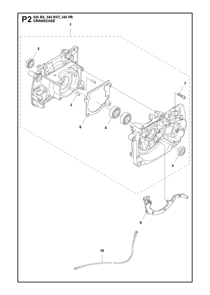 Husqvarna 510179901 onderdelentekening - positie 9
