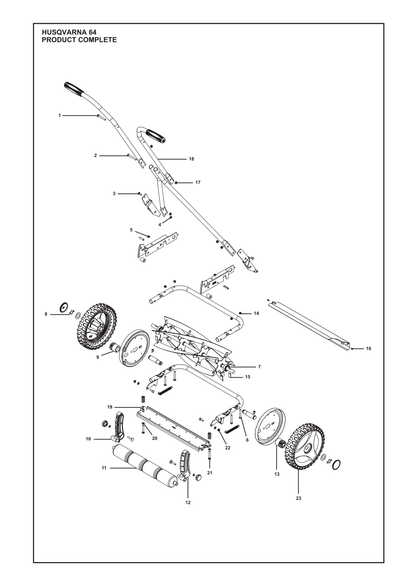 Husqvarna 371906201 onderdelentekening - positie 13
