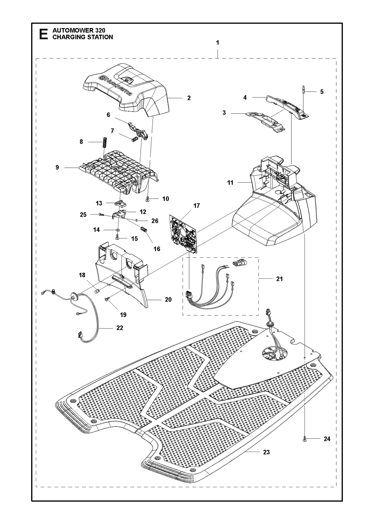 Husqvarna 579462301 onderdelentekening - positie 11