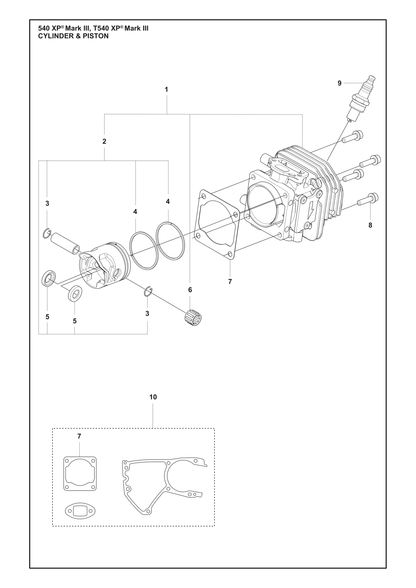 Husqvarna 513284901 onderdelentekening - positie 4
