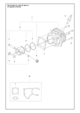 Husqvarna 536660102 onderdelentekening - positie 2