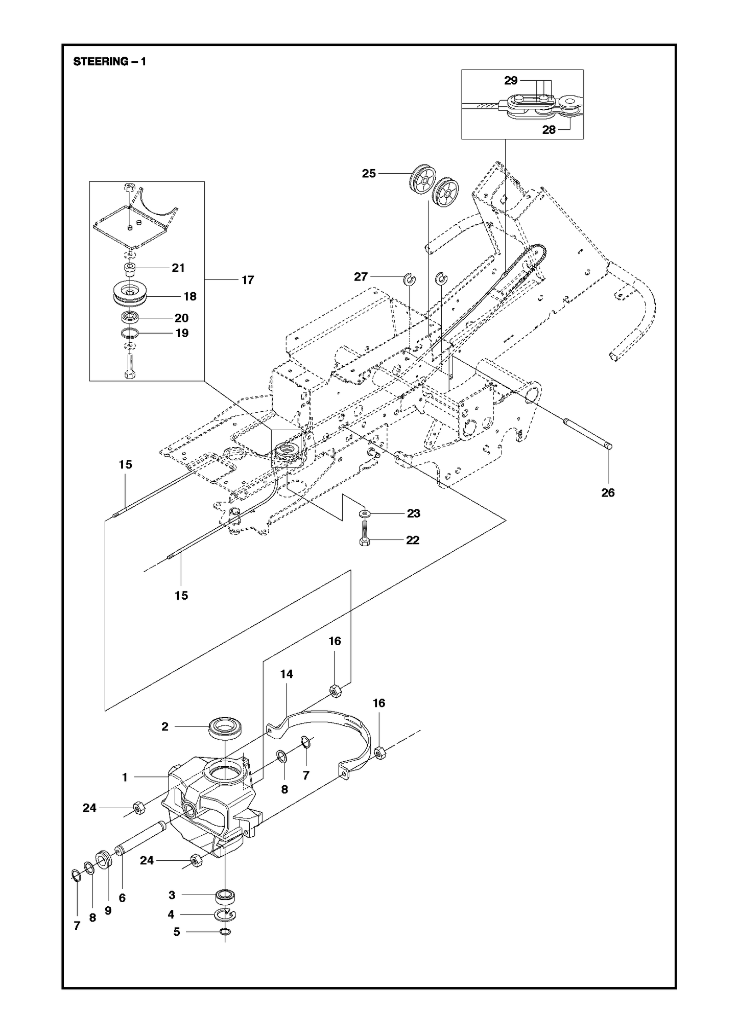 Husqvarna 506589104 onderdelentekening - positie 15