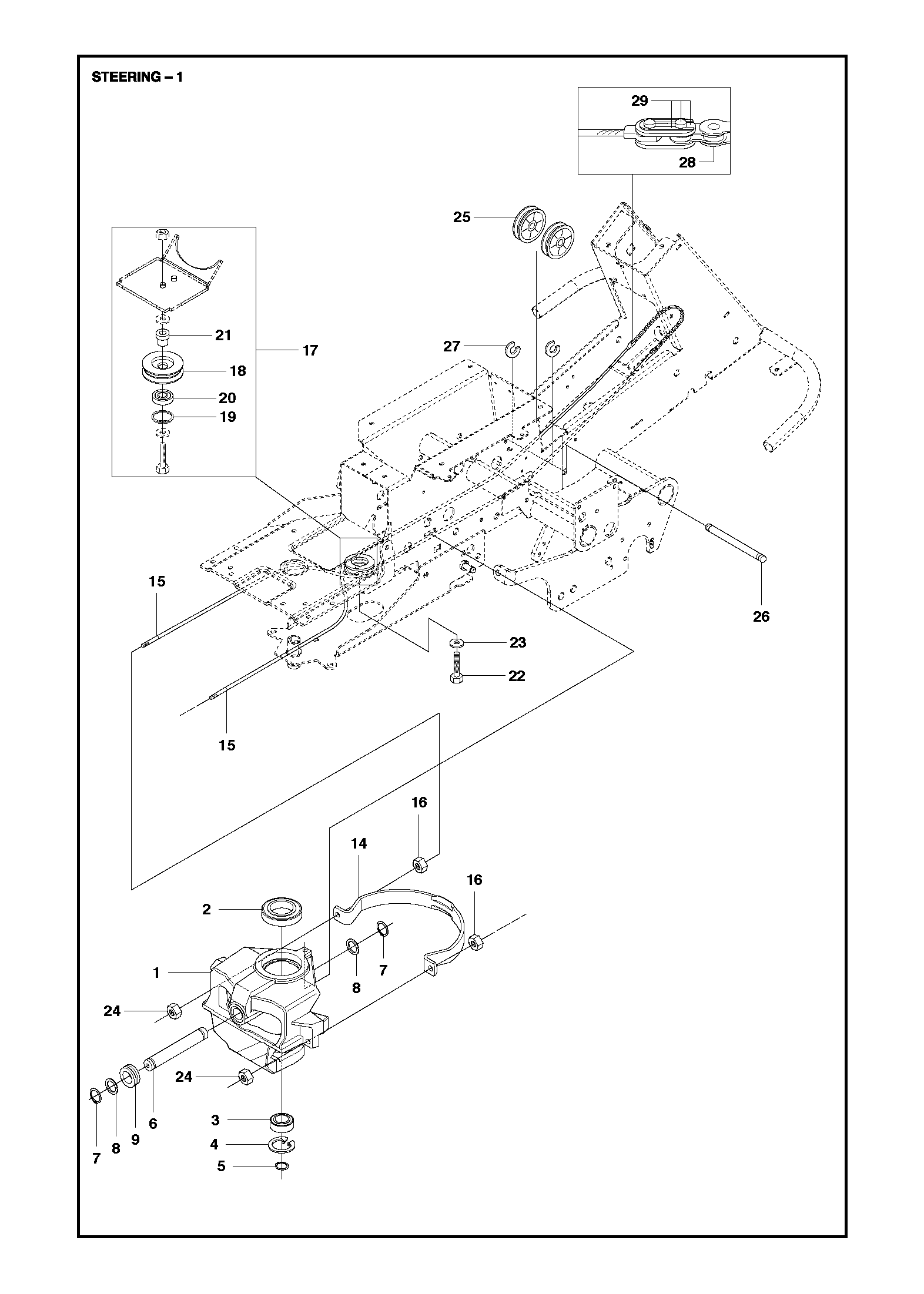 Husqvarna 506589104 onderdelentekening - positie 15