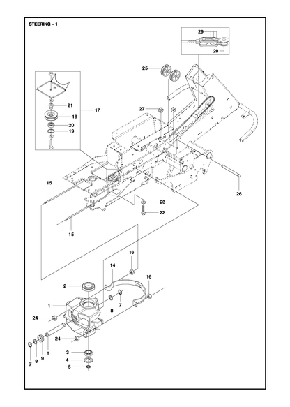 Husqvarna 506589104 onderdelentekening - positie 15