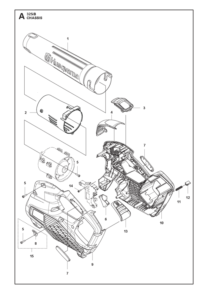 Husqvarna 584914701 onderdelentekening - positie 4