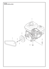 Husqvarna 594481002 onderdelentekening - positie 2
