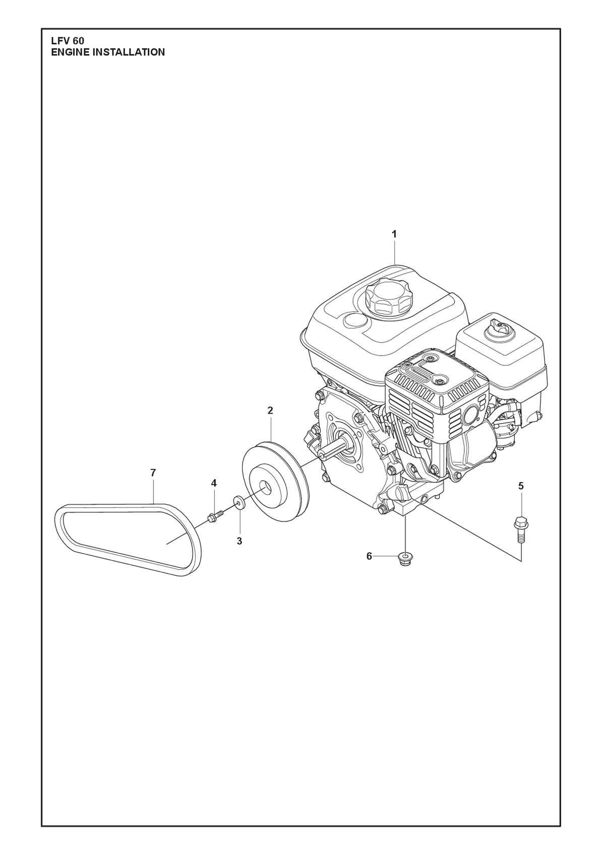 Husqvarna 594481002 onderdelentekening - positie 2