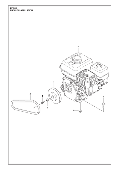 Husqvarna 594481002 onderdelentekening - positie 2