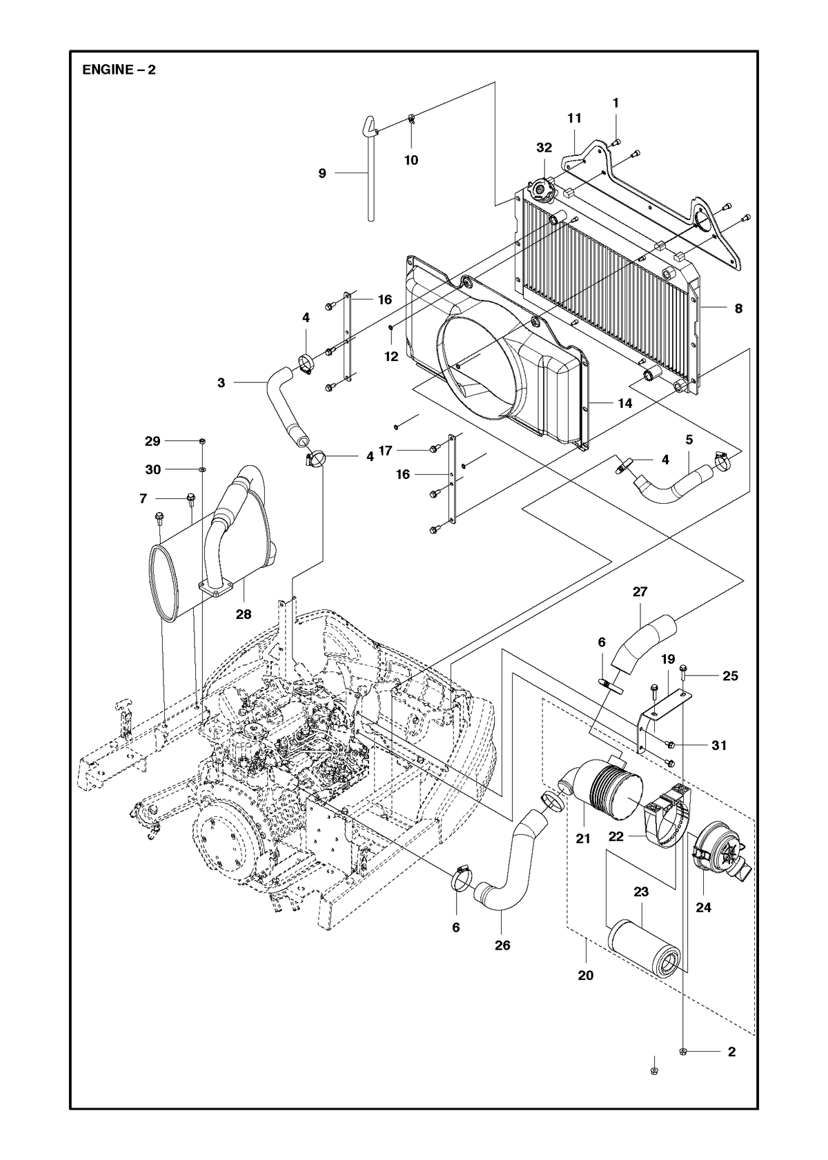 Husqvarna 579416301 onderdelentekening - positie 8