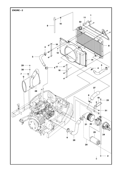 Husqvarna 579416301 onderdelentekening - positie 8