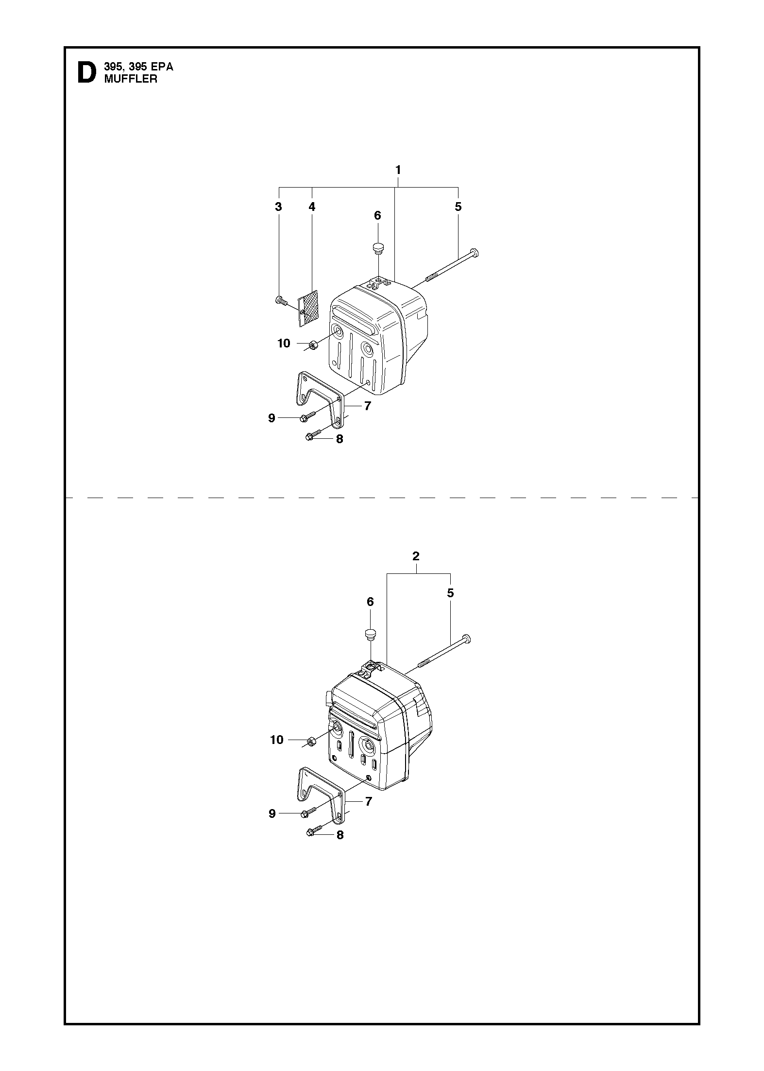 Husqvarna 503711304 onderdelentekening - positie 2