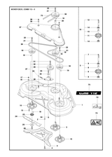 Husqvarna 586400501 onderdelentekening - positie 27