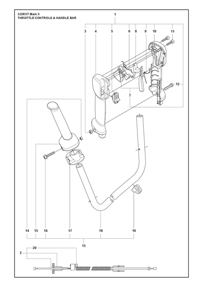 Husqvarna 506497701 onderdelentekening - positie 7