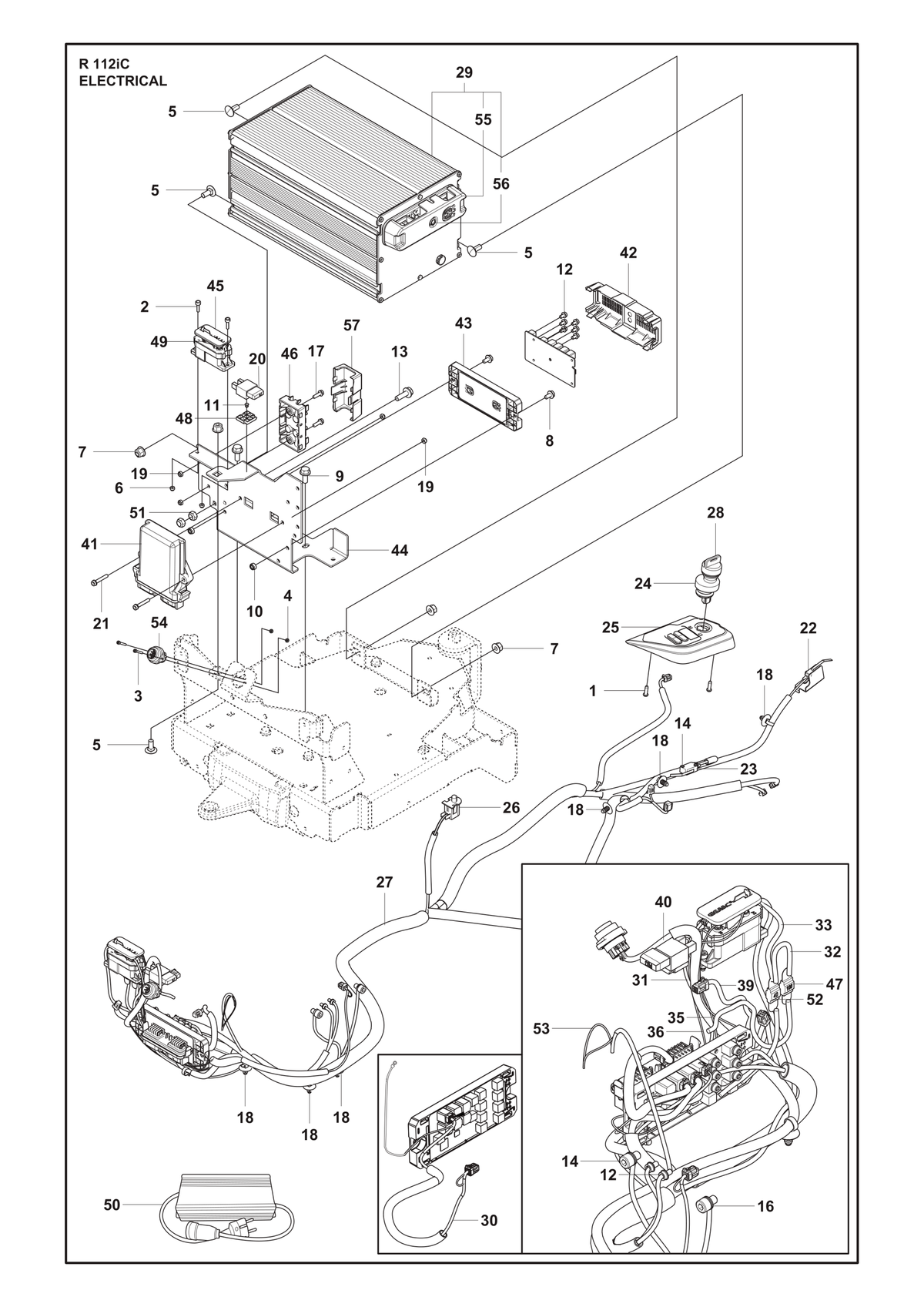Husqvarna 578263701 onderdelentekening - positie 46