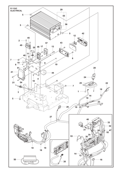 Husqvarna 578263701 onderdelentekening - positie 46
