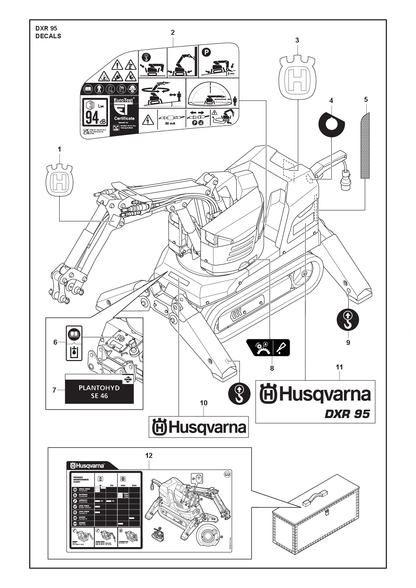 Husqvarna 546363901 onderdelentekening - positie 10