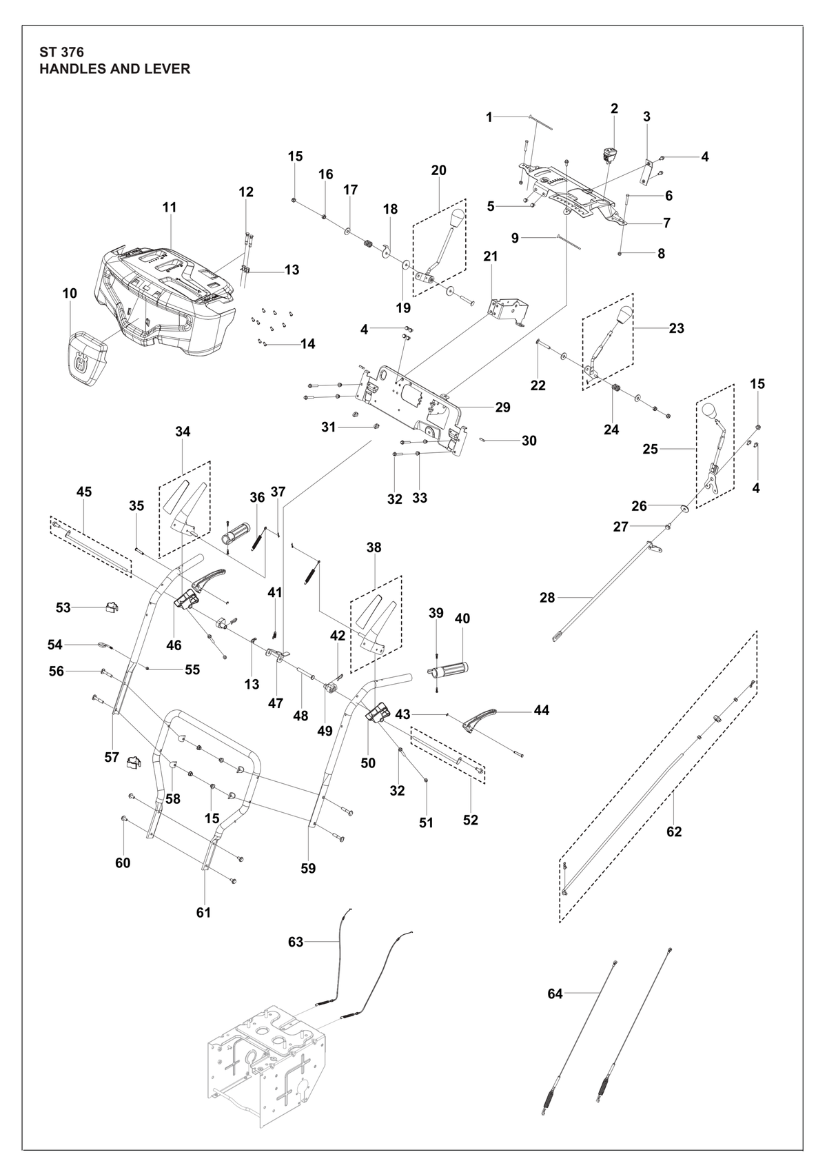 Husqvarna 547725340 onderdelentekening - positie 18