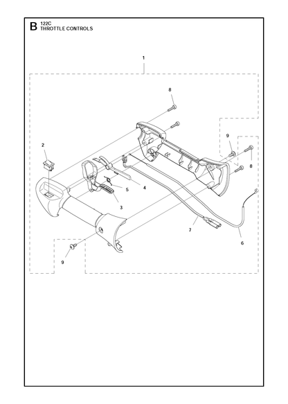 Husqvarna 574192401 onderdelentekening - positie 4