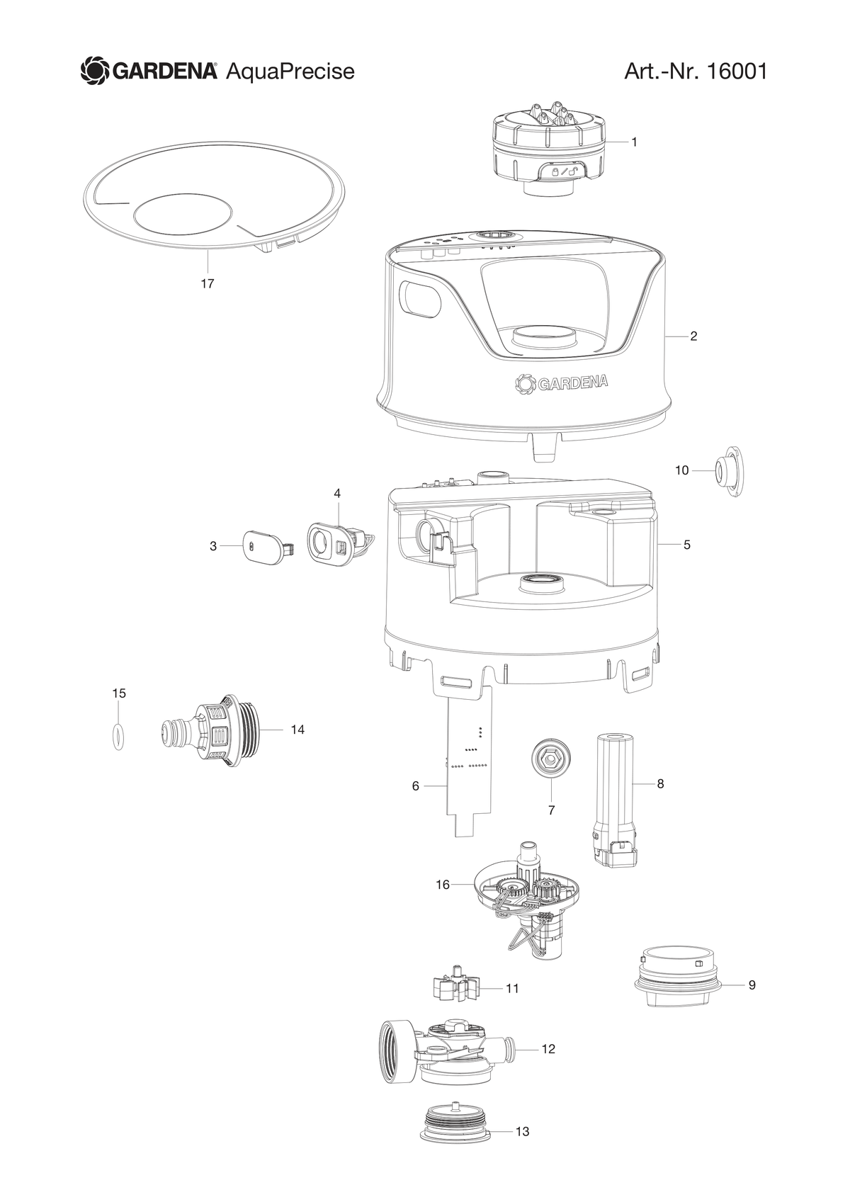 Husqvarna 547127501 onderdelentekening - positie 17