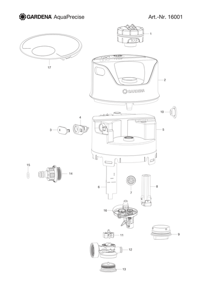 Husqvarna 547127501 onderdelentekening - positie 17