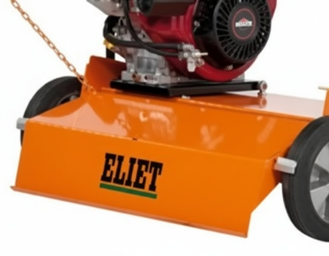 Eliet E750 getrokken verticuteermachine (towable)