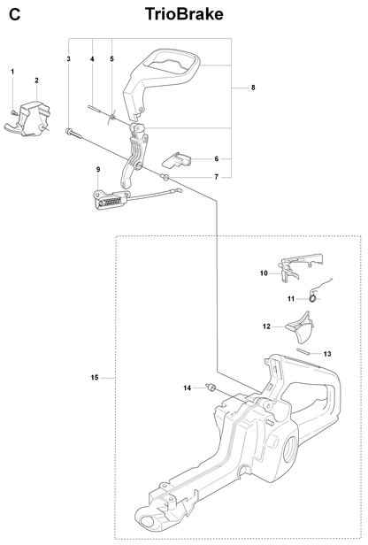 Husqvarna 503217535 onderdelentekening - positie 3