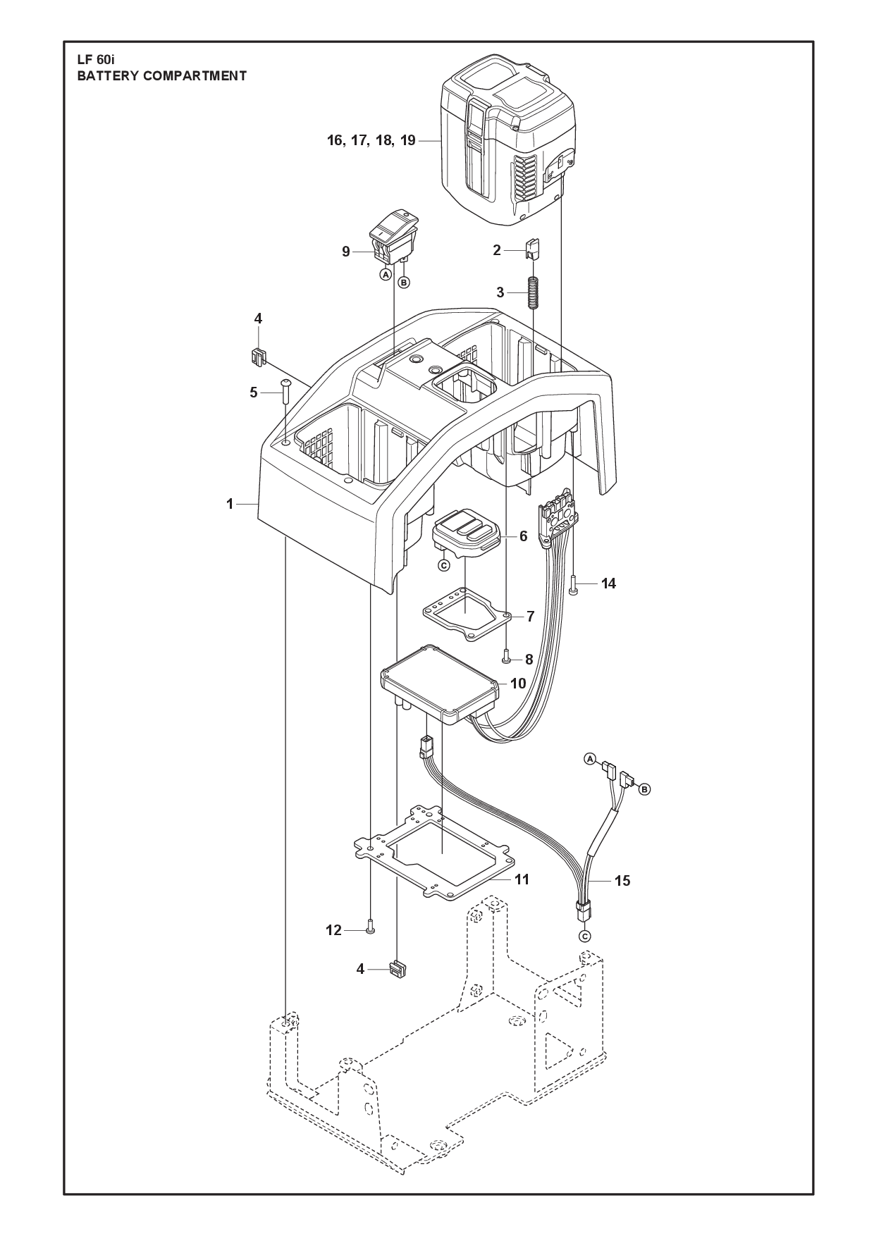 Husqvarna 504610903 onderdelentekening - positie 8
