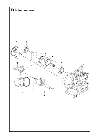 Husqvarna 547154301 onderdelentekening - positie 4