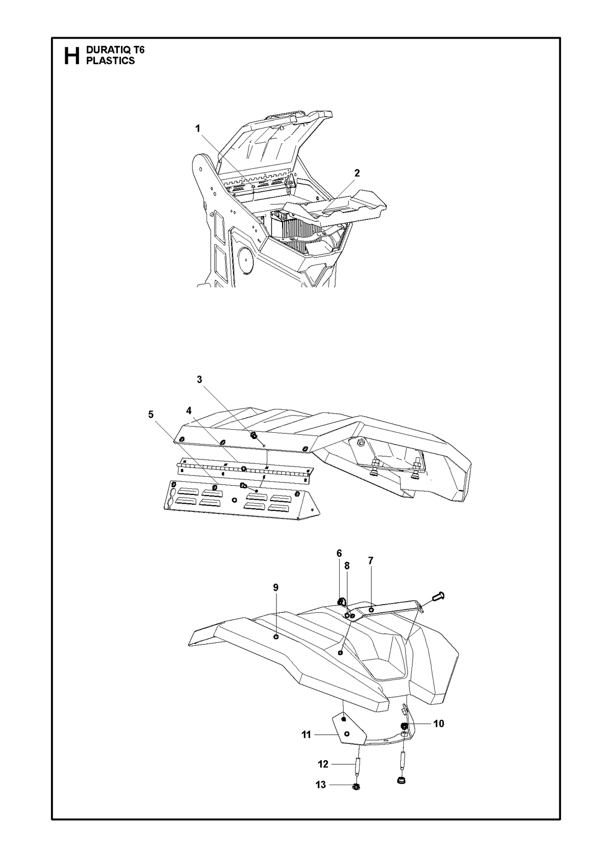 Husqvarna 595711801 onderdelentekening - positie 11
