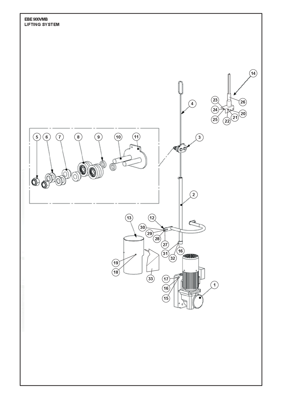 Husqvarna 534248401 onderdelentekening - positie 4