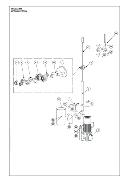 Husqvarna 534248401 onderdelentekening - positie 4