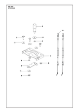 Husqvarna 592836301 onderdelentekening - positie 6