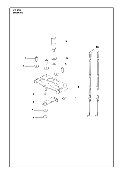 Husqvarna 592836301 onderdelentekening - positie 6