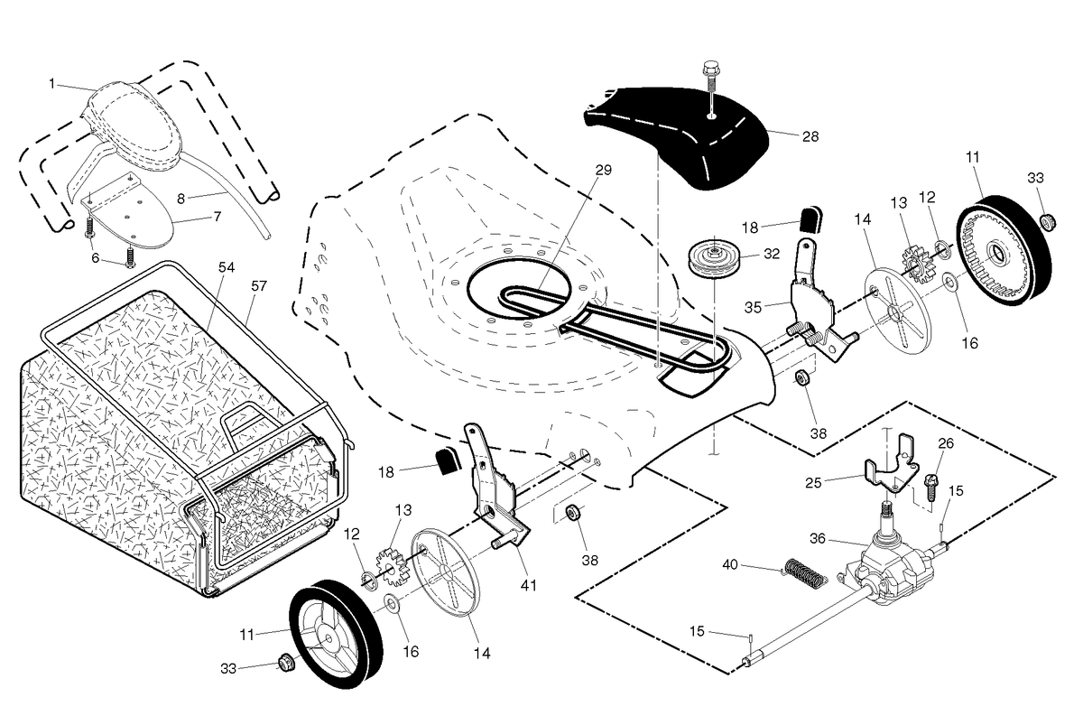 Husqvarna 586989701 onderdelentekening - positie 32